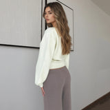 Soft Focus Wrap Sweater