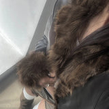 Darkwood Fur Trim Jacket