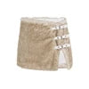 Alpine Kiss Buckle Mini Skirt