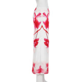 Hibiscus Heat Maxi Skirt