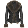 Darkwood Fur Trim Jacket