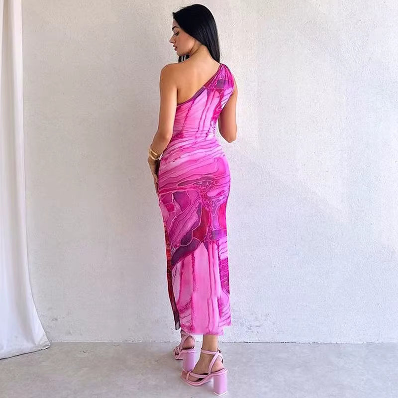 Sunset in Capri Dress