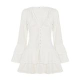 Amore Ruffle Mini Dress
