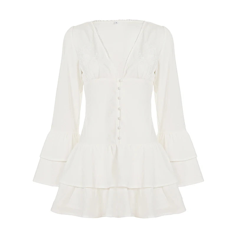 Amore Ruffle Mini Dress