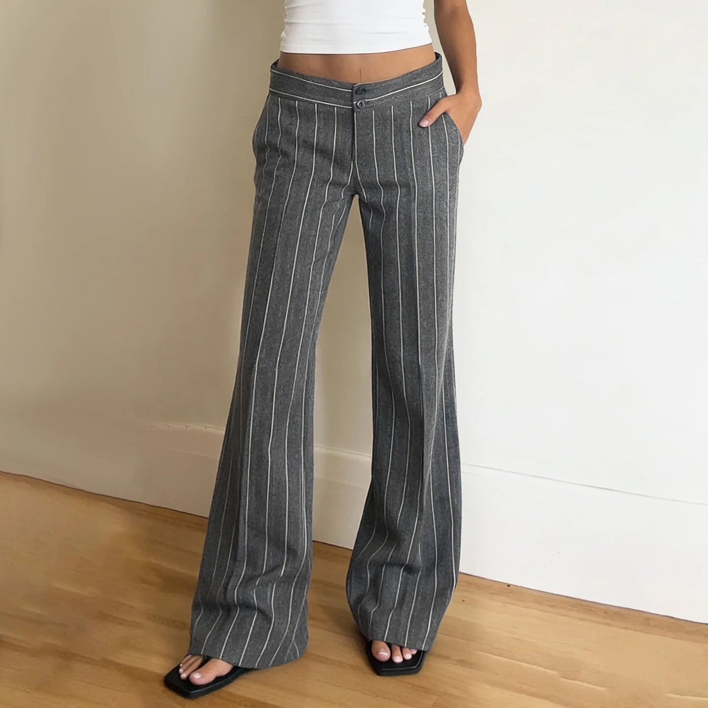 City Line Pinstripe Pants