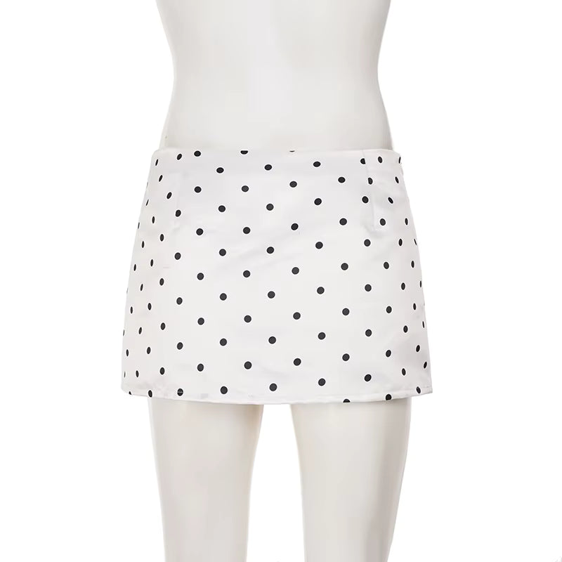 Dotty About You Mini Skirt