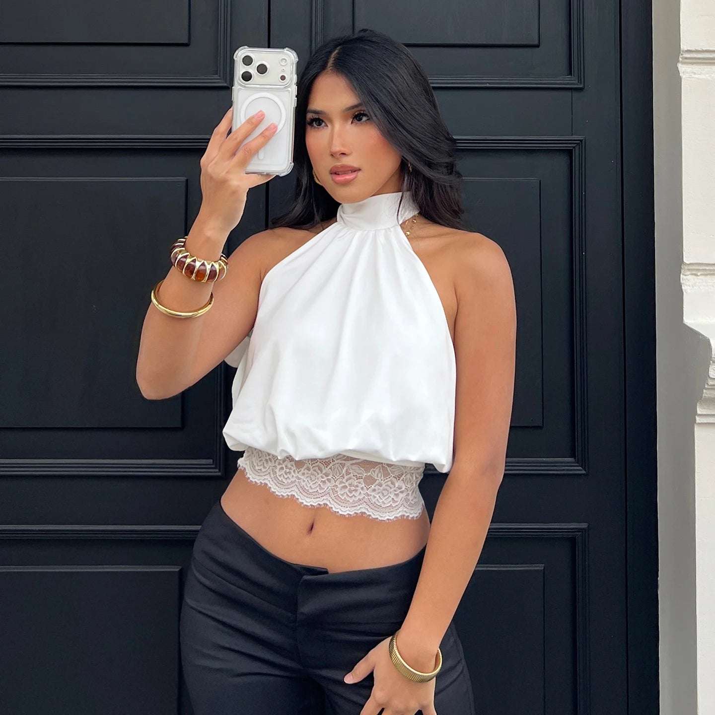 The Lace Affair Top
