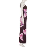 Midnight Bloom Maxi Dress