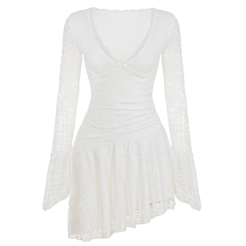 Sunday in Paris Lace Mini Dress