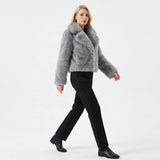 Soft Launch Heiress Faux Fur Jacket