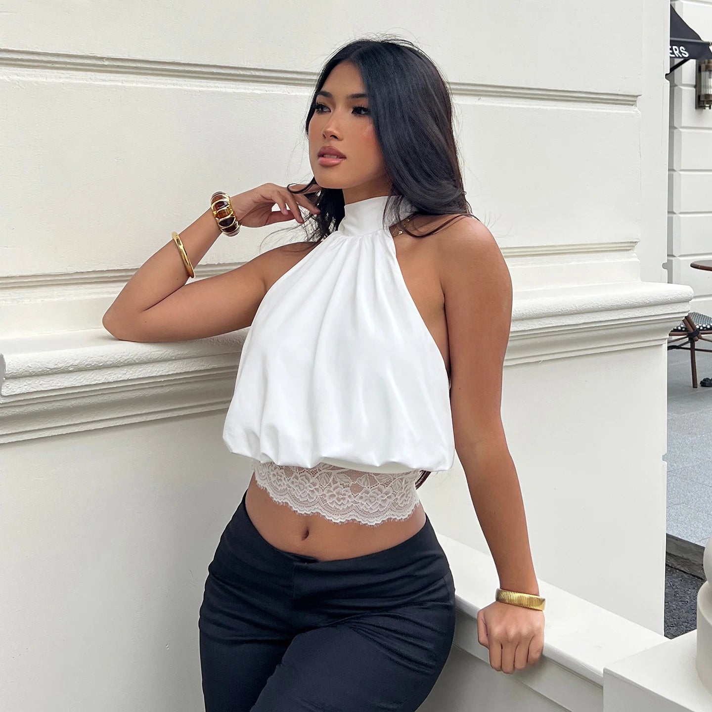 The Lace Affair Top