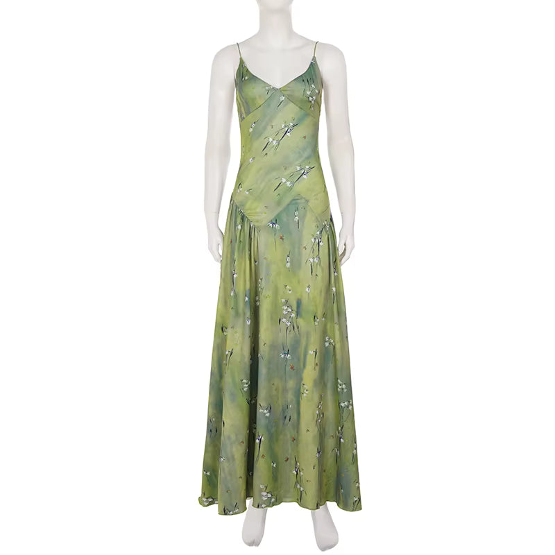 Sage Mirage Maxi Dress