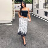 Belle Époque Lace Midi Skirt