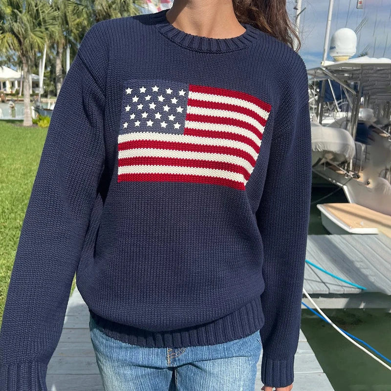 Americana Knit Sweater