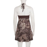 Sienna Paisley Mini Dress