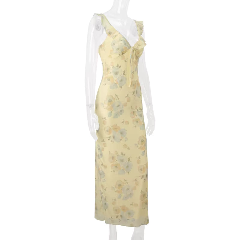 Limoncello Kiss Maxi Dress