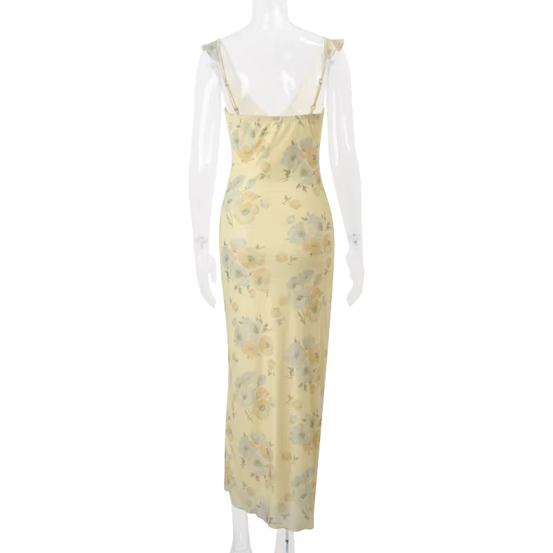 Limoncello Kiss Maxi Dress