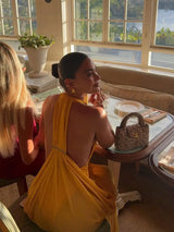Solara Drape Maxi Dress
