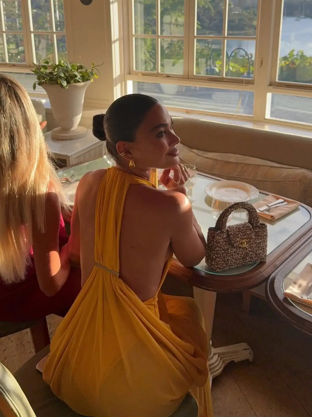Solara Drape Maxi Dress