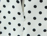 Champagne & Polka Dots Dress