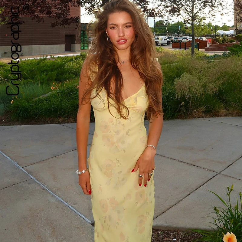 Limoncello Kiss Maxi Dress
