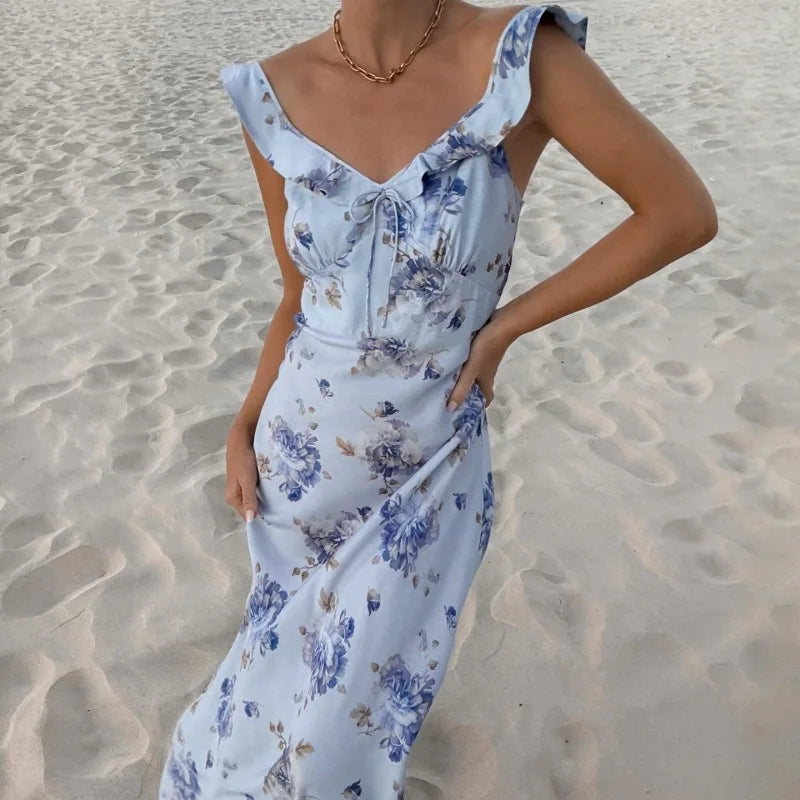 Limoncello Kiss Maxi Dress