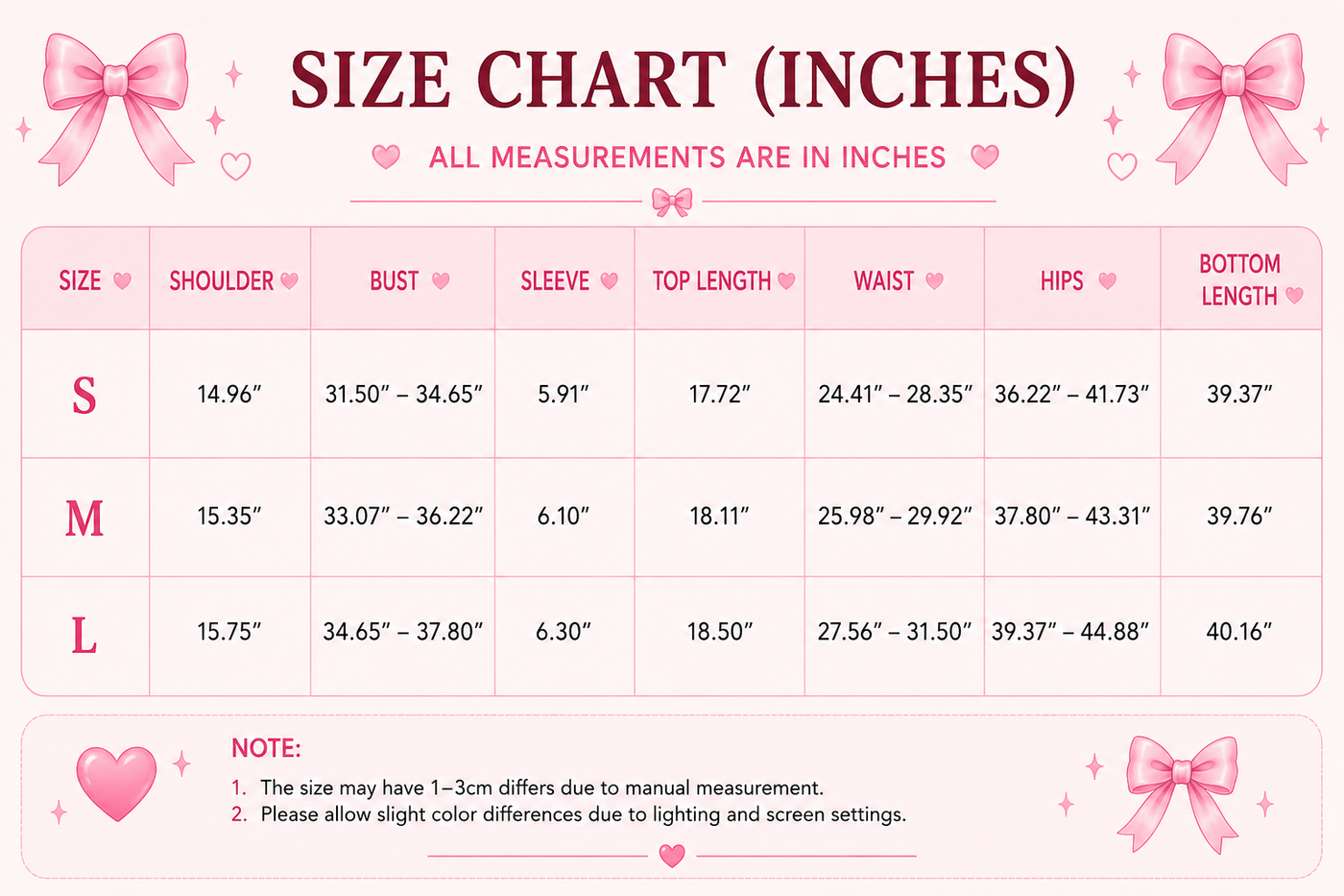 Size Guide