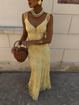 Limoncello Kiss Maxi Dress