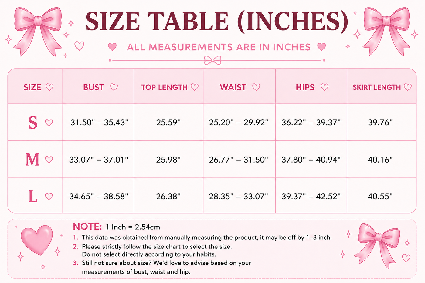 Size Guide