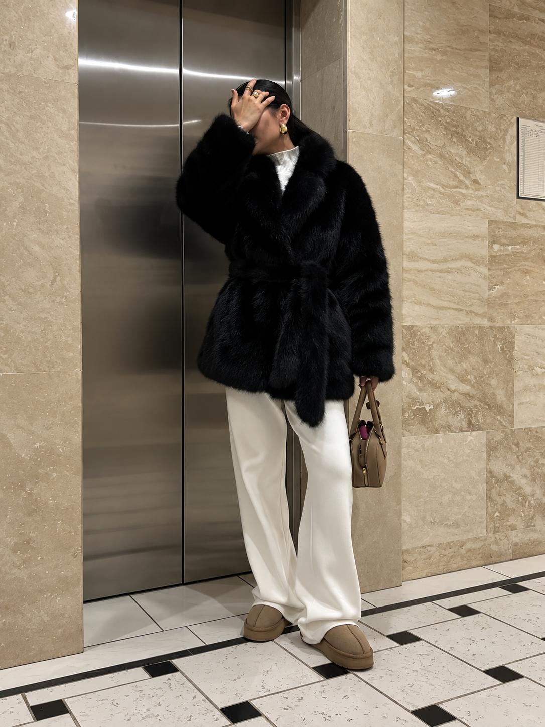 Penthouse Princess Faux Fur Coat