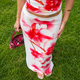 Hibiscus Heat Maxi Skirt