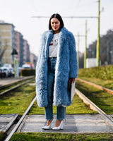 Main Character Energy Faux Fur Coat