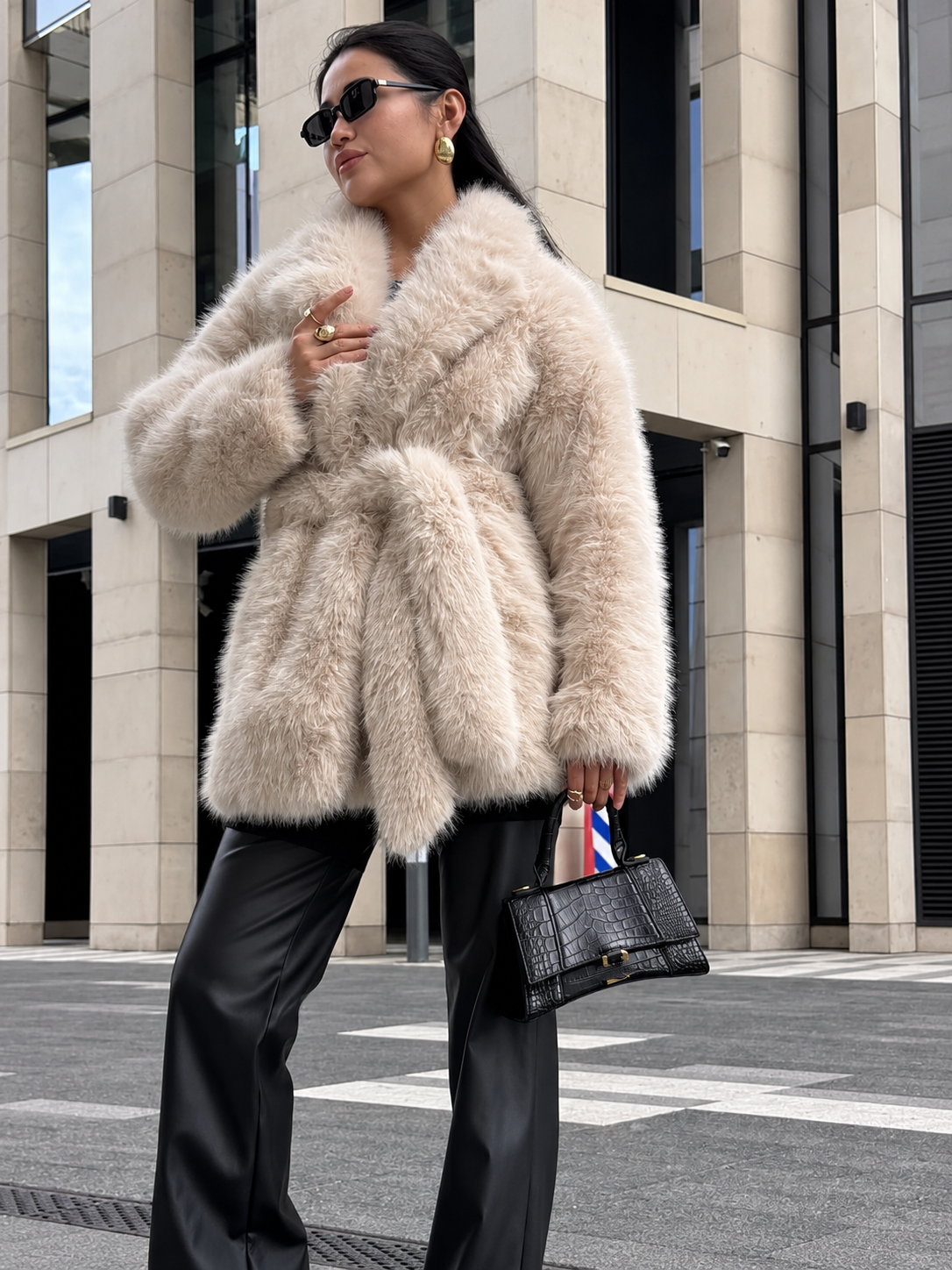 Penthouse Princess Faux Fur Coat